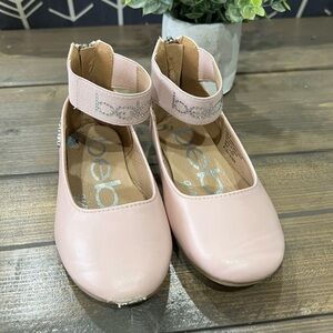 Bebe Light Pink Kids Dress Shoes